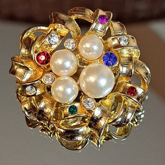 Craft Jewelry - Vintage Craft Brooch